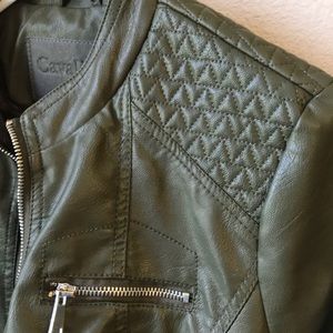 NWOT Faux Leather jacket